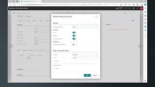 Microsoft Dynamics BC - Routing Setup for Manfacturing