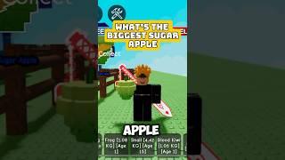 What’s The Biggest Sugar Apple #roblox #growagarden #viral