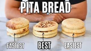 Homemade Pita Bread Recipe - 3 Easy Methods