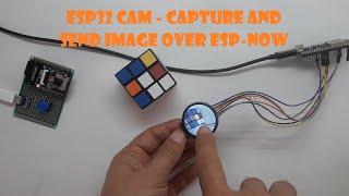 ESP32 cam - Capture and send image over esp-now