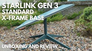 Starlink Standard X-Frame Base - Unboxing and Review