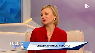 Radmila Popovici e poeta care scrie texte pentru piesele artiştilor moldoveni şi celor de peste Prut