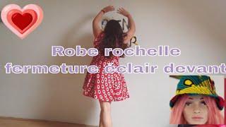 comment coudre la robe rochelle avec fermeture éclair @IsacouturePassion