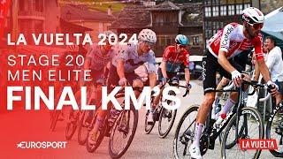 ABSOLUTELY FANTASTIC  | La Vuelta a España Stage 20 Final Kilometres | Eurosport Cycling