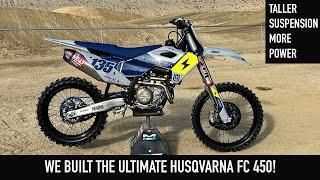 We "Fix" the 2024 Husqvarna FC 450! | Taller Suspension, More Power