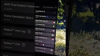 DOUBLE YOUR FPS (AMD FLUID MOTION FRAMES) #AFMF - Driver Based AI Frame Generation on RX 6600