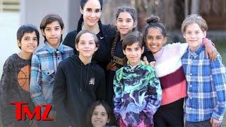 'Octomom' Nadya Suleman's 8 Kids Celebrate 14th Birthday with Vegan Donuts | TMZ Live