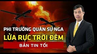 Hàng chục UAV cảm tử cùng lúc tấn công Căn cứ Không quân Krymsk Nga | 60 Giây Tinh Hoa TV