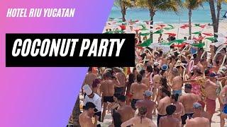 Hotel RIU Yucatan: Coconut Party 2023, Playa del Carmen