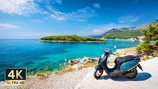 Ksamil Albania 4K Motorbike tour from Saranda 2024