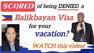 BALIKBAYAN VISA — A VERY IMPORTANT CLARIFICATION!