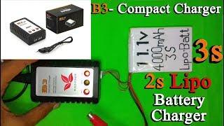 B3 Balance Charger for 3s & 2s Lipo-Battery | 12v Battery Charger | Bms battery Charger