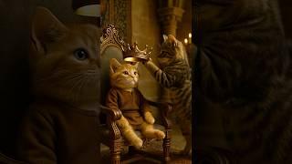 How Kitten Became King (Ai Cat Story) #aishorts #aivideo #cat #catlovers