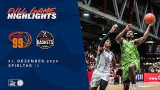 NINERS Chemnitz vs. Telekom Baskets Bonn - Full Game Highlights - Spieltag 12, 2024/25