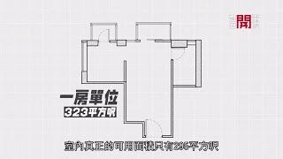 黃大仙「蚊型」一房 323 呎 T 字形設計 30 呎睡房 4 呎睡床無大衣櫃  -《夠細奇則》EP3-1 - 細單位室內設計