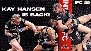 UFC's Kay Hansen THROWS DOWN with Sayury Canon