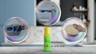 NIXY SHOTS - Word's First multi-task cleaner Spray Nixy SHOTS  - 4K Available Now