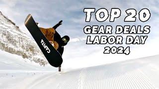 Top 20 Snowboard Gear Deals | Labor Day 2024