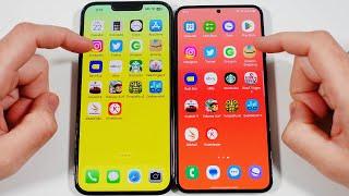 iPhone 13 Pro Max vs Galaxy S23 Plus Speed Test