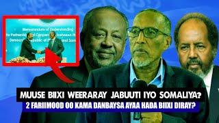 Xog Muuse biixi oo Weeraray Jabuuti iyo Somaliya? Cadowga Aqoonsi SL iyo 2 fariimood oo biixi Diray?