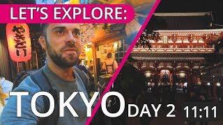 TOKYO TRAVEL VLOG (day 2) - Amazing food & sights!