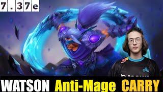  WATSON [Anti Mage] HARD CARRY 7.37E - DOTA 2 HIGHEST MMR MATCH#dota2  #dota2gameplay #watson