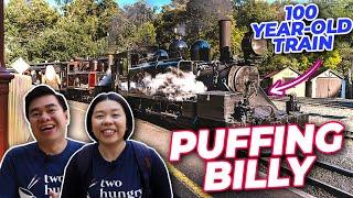 PUFFING BILLY RAILWAY | Iconic century-old steam train ride in Melbourne, Australia