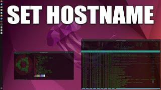 How To Change Hostname Permanently in Ubuntu Using Terminal