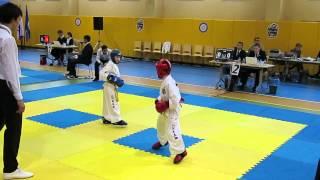 Taekwondo ITF Нуруллин Тимур (МШТ) - Постнов Егор (Перспектива). 1/4 финала.