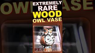 Rare Picasso Wood Owl vase Worth $35.000 at Pawnshop