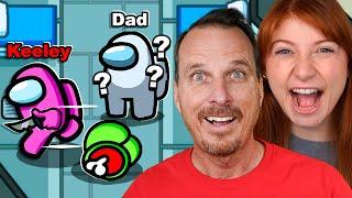 Teaching My Dad Among Us! *Hilarious*