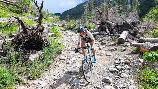 RIDING GRAVEL BIKES ON MTB TRAILS (underbiking adventure ride)