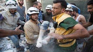 Syrian White Helmets' Race for Rescue - and Nobel Peace Prize?