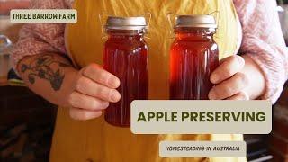 Preserving Apples: Apple Jelly, Canning Apples, Apple Scrap Vinegar, Stewed Apple