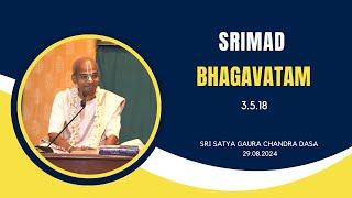 Strengthening Our Relationship with Srila Prabhupada | Sri Satya Gaura Chandra Dasa | SB 3.5.18