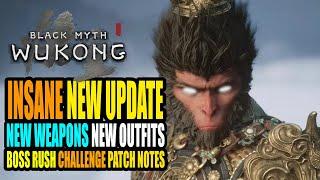 Black Myth Wukong - Hugh Update Changes Everything, New Weapons, New outfit and Challenge mode