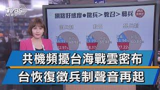 兩岸局勢升溫 台灣恢復徵兵制聲音再起