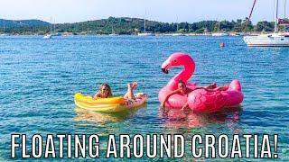 Float PARTY VLOG on ILOVIK | CROATIA Vacation Day in the Life TRAVEL VIDEO