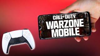 How To Play Warzone Mobile On Controller  (PS5 & Android)