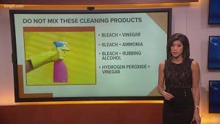 Mixing cleaning products could be toxic