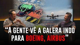 Robótica e aviação! #CortesLitoLounge