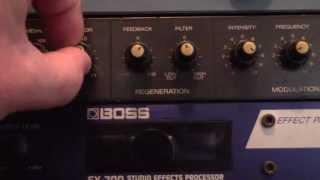 Pt.3 Phasers,Flanger,Chorus.Explained and demonstrated.