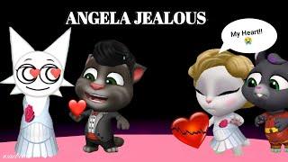 My Talking Tom Friends - Wenda LOVE Gray or Wenda LOVE Tom or Angela LOVE Tom - Sprunki Love Couple