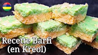 Recette Barfi Facile La Poudre Du Lait (en Kreol) | Rostone