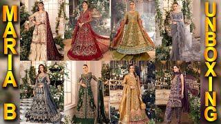 Maria B Embroidered Wedding Collection 2024 UNBOXING | Full Collection