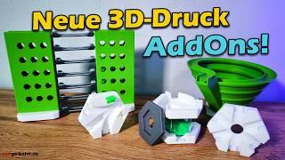 New 3D PRINTING AddOns  From Coogelbahn & Rembeck | Magic Switch | Zick-Zack-Turm | Curve-Catcher