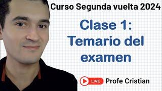 Clase 1 - Curso Exani II: Guía oficial | Segunda vuelta 2024