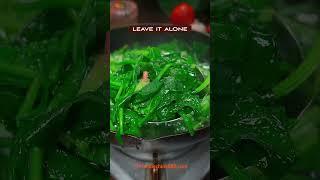 EASY & QUICK SPINACH RECIPE #recipe #cooking #chinesefood #spinach #vegetables #healthyrecipes