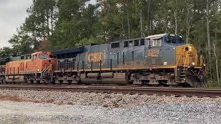 Railfanning Callahan FL and surrounding area November 13, 2021. CSX, NS, BNSF and Three Amtraks !!!