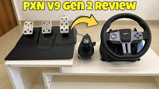 NEW BUDGET Wheel - PXN V9 Gen 2 | Quick Review with Gameplay